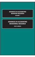 Advances in Accounting Behavioral Research