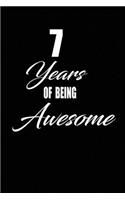 7 years of being awesome
