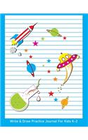 Write & Draw Practice Journal For Kids K-2