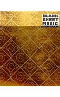 Blank Sheet Music Notebook - 100 Pages Of Blank Manuscript Paper - 8x10