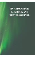 RV and Camper Log Book and Travel Journal