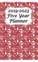 2019-2023 Five Year Planner 6x9