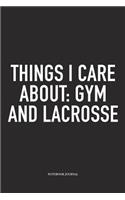 Things I Care About