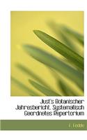 Just's Botanischer Jahresbericht. Systematisch Geordnetes Repertorium