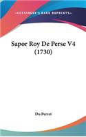 Sapor Roy de Perse V4 (1730)