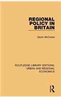 Regional Policy in Britain