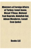Ministers of Foreign Affairs of Turkey