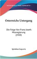 Osterreichs Untergang