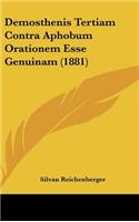Demosthenis Tertiam Contra Aphobum Orationem Esse Genuinam (1881)