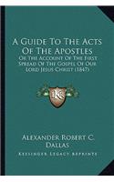 Guide to the Acts of the Apostles