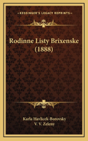 Rodinne Listy Brixenske (1888)