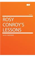 Rosy Conroy's Lessons
