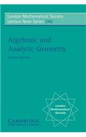 Algebraic and Analytic Geometry