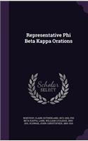 Representative Phi Beta Kappa Orations