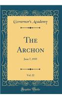The Archon, Vol. 22