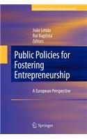 Public Policies for Fostering Entrepreneurship