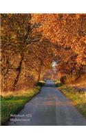 Notizbuch XXL Herbststrasse