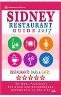 Sidney Restaurant Guide 2017