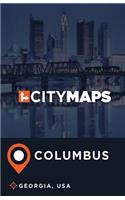 City Maps Columbus Georgia, USA