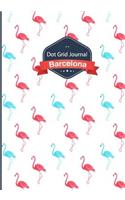 Dot Grid Journal - Flamingo