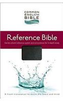 Common English Bible Reference Bible: Common English Bible Black Bonded EcoLeather Reference Bible(English)