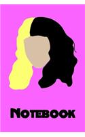 Notebook: Melanie Martinez Art Pop Music Singer Journal, Diary, Planner, Coloring Book, Calendar 2020, Sketchbook, Gift For Girls, Women And Teenagers (110 Li