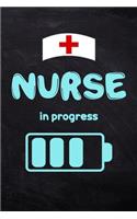 Nurse in Progress: Nurse Journal, Lined journal, Future Nurse, Nursing Gift, Graduation Gift for Nurse, Nursing Student Gift, Creative Nursing Journal, Nursing Progres
