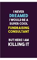 I Never Dreamed I would Be A Super Cool Fundraising Consultant But Here I Am Killing It