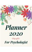 Planner 2020 for Psychologist