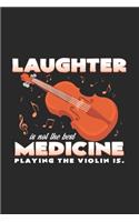 laughter medicine playing the violin