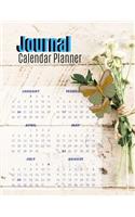 Journal Calendar Planner: Centered Planner 2020, Year 2020 - 365 Daily - 52 Week journal Planner Calendar Schedule Organizer Appointment Notebook, Monthly Planner (2020 Plann