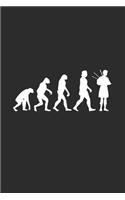 Dudelsack Notizbuch: Dudelsack Evolution / 6x9 Zoll / 120 linierte Seiten