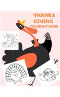 Thanks Giving Coloring Book