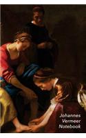 Johannes Vermeer Notebook: Diana and Her Companions Journal - 100-Page Beautiful Lined Art Notebook - 6 X 9 Artsy Journal Notebook (Art Masterpieces)