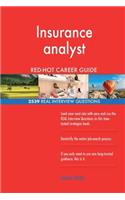 Insurance analyst RED-HOT Career Guide; 2539 REAL Interview Questions