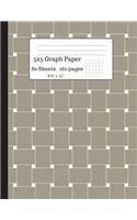 Big Graph Paper Composition Book: Graph Paper Composition Notebook, Grid Book, Squared Paper, Quad Ruled 5x5 Graph Paper, Big Graph Paper-8.5 X 11, 80 Sheets (Swatch Theme Notebook)