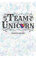 2020 Planner Team Unicorn