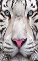 Fierce: Beautiful White Tiger Secret Internet Password Book