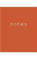 Notes: Autumn RETRO NOTES Journal (Blank/Lined)