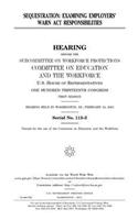 Sequestration: examining employers' WARN Act responsibilities
