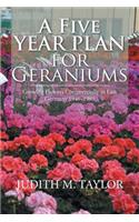 Five Year Plan for Geraniums
