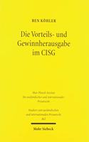 Die Vorteils- Und Gewinnherausgabe Im Cisg