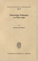 Sittenwidrige Verfugungen Von Todes Wegen
