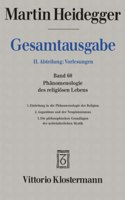 Martin Heidegger, Phanomenologie Des Religiosen Lebens