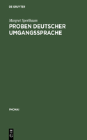 Proben deutscher Umgangssprache: (17 Phonai)