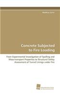 Concrete Subjected to Fire Loading