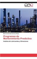 Programas de Mantenimiento Predictivo