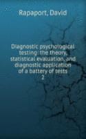 Diagnostic psychological testing