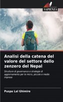 Analisi della catena del valore del settore dello zenzero del Nepal