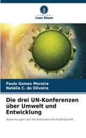 drei UN-Konferenzen über Umwelt und Entwicklung